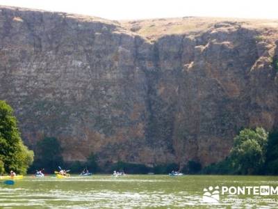 RUTA DE PIRAGÜISMO EN CANOA Y PIRAGÜA - HOCES DEL RÍO DURATÓN; rutas en la sierra de madrid